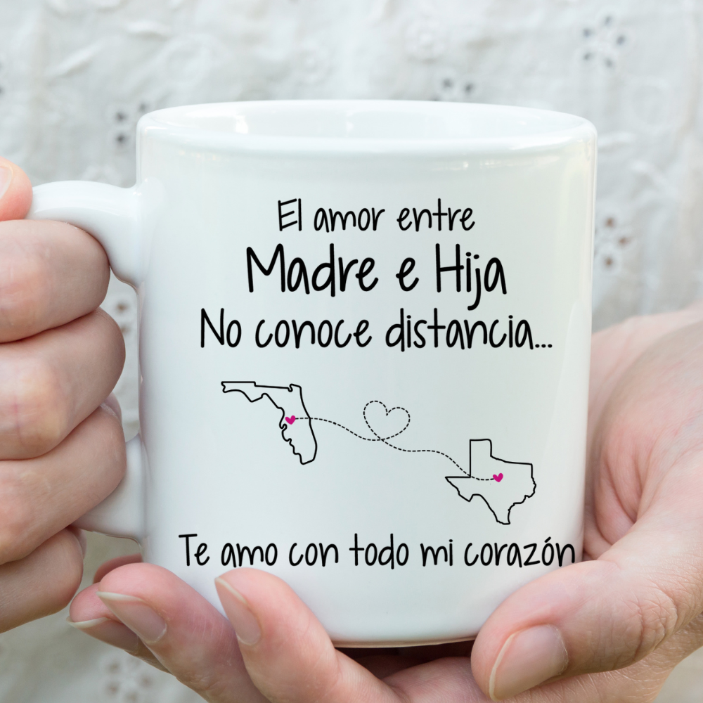 Regalo para Hija - Taza de Recuerdo de Amor
