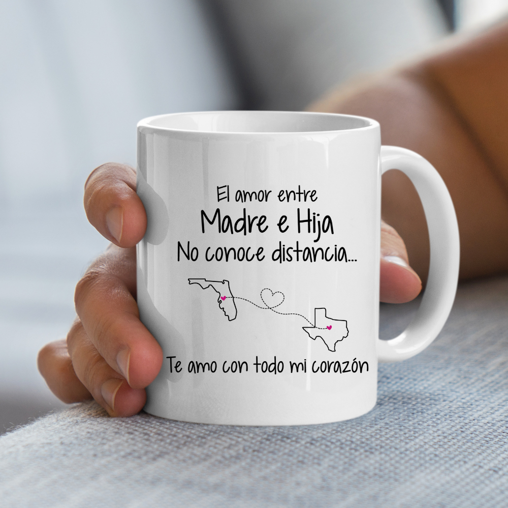 Regalo para Hija - Taza de Recuerdo de Amor