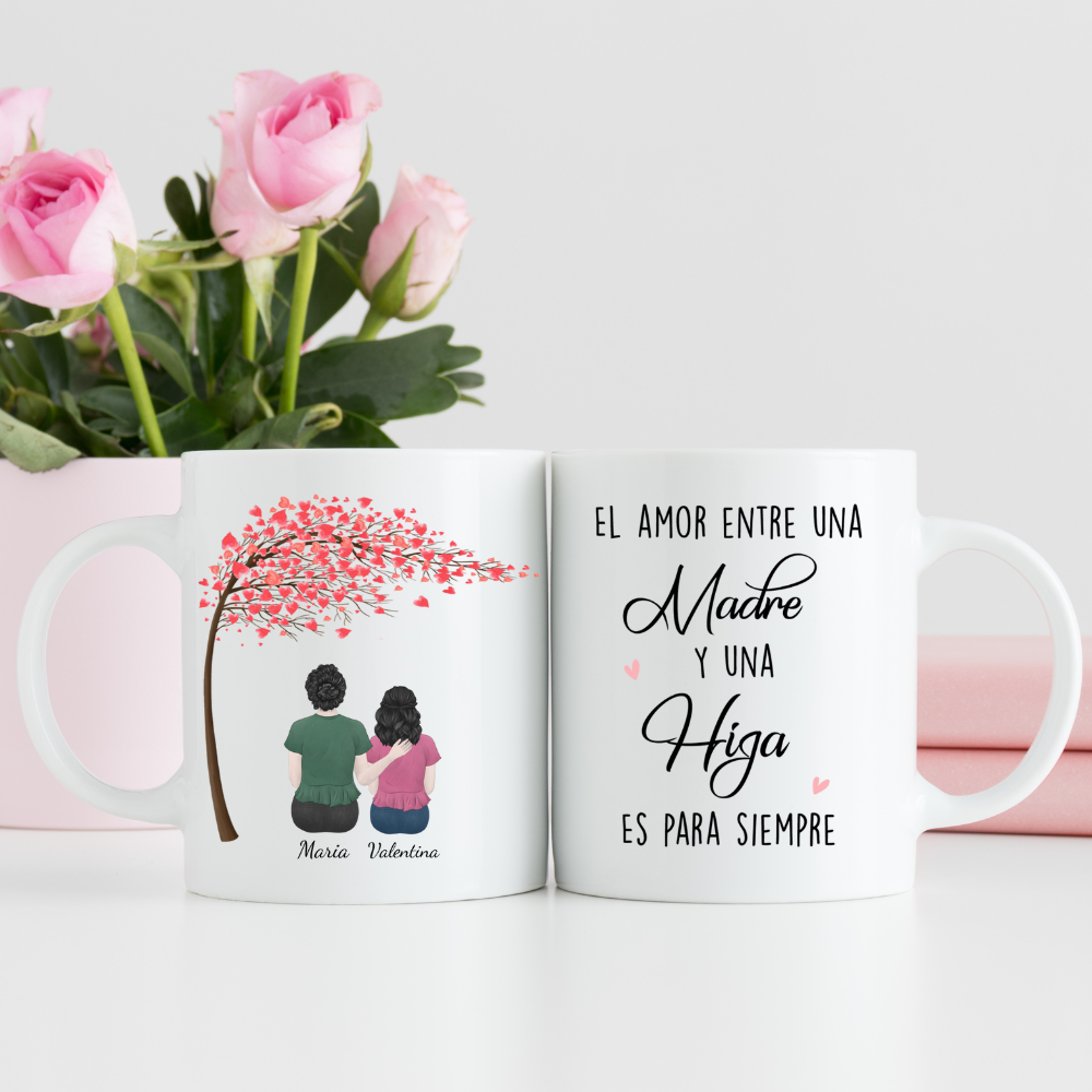 Taza PERSONALIZADA Madre e Hija