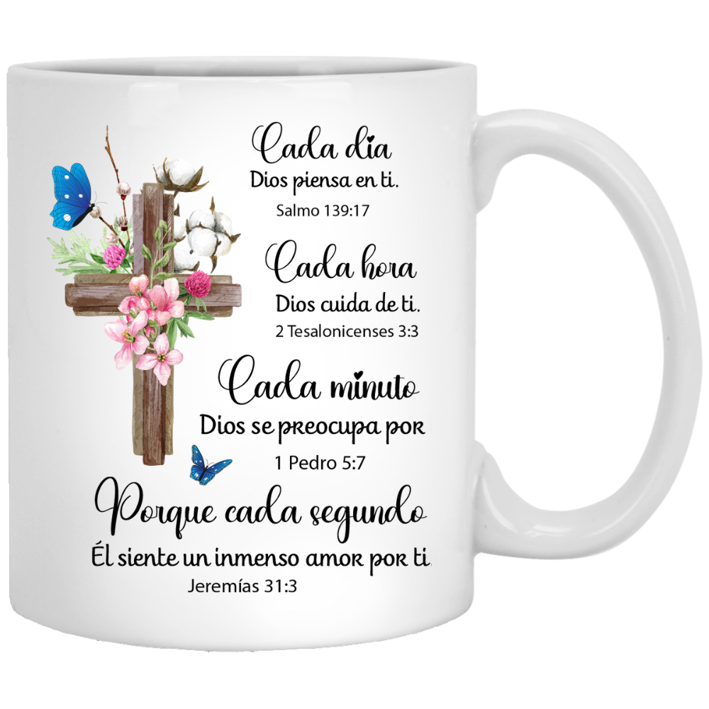 TAZA DIOS TE AMA - 11oz