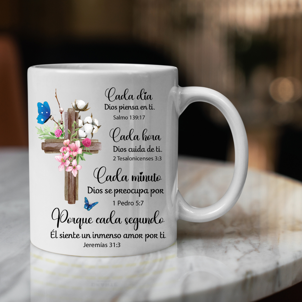 TAZA DIOS TE AMA - 11oz