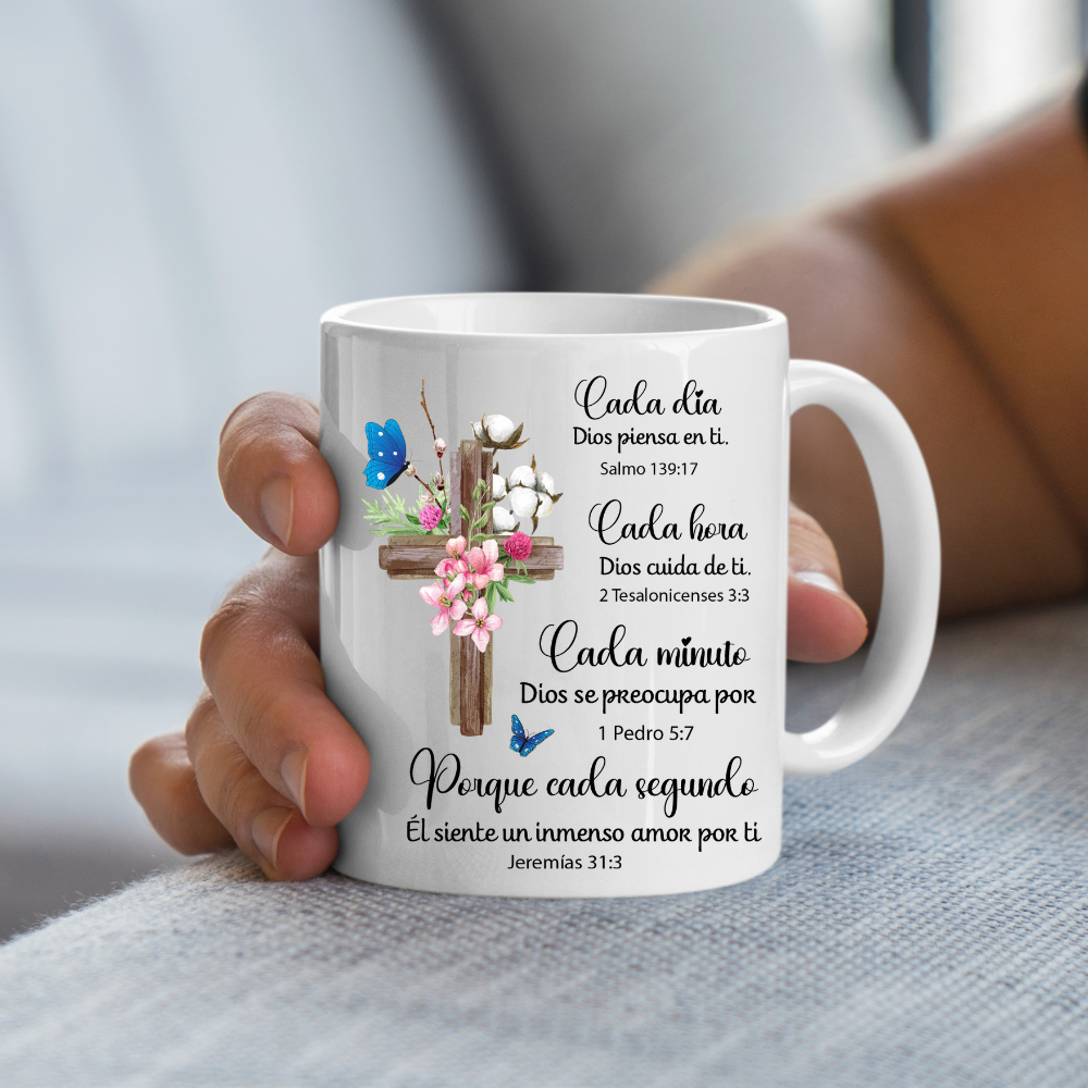 TAZA DIOS TE AMA - 11oz