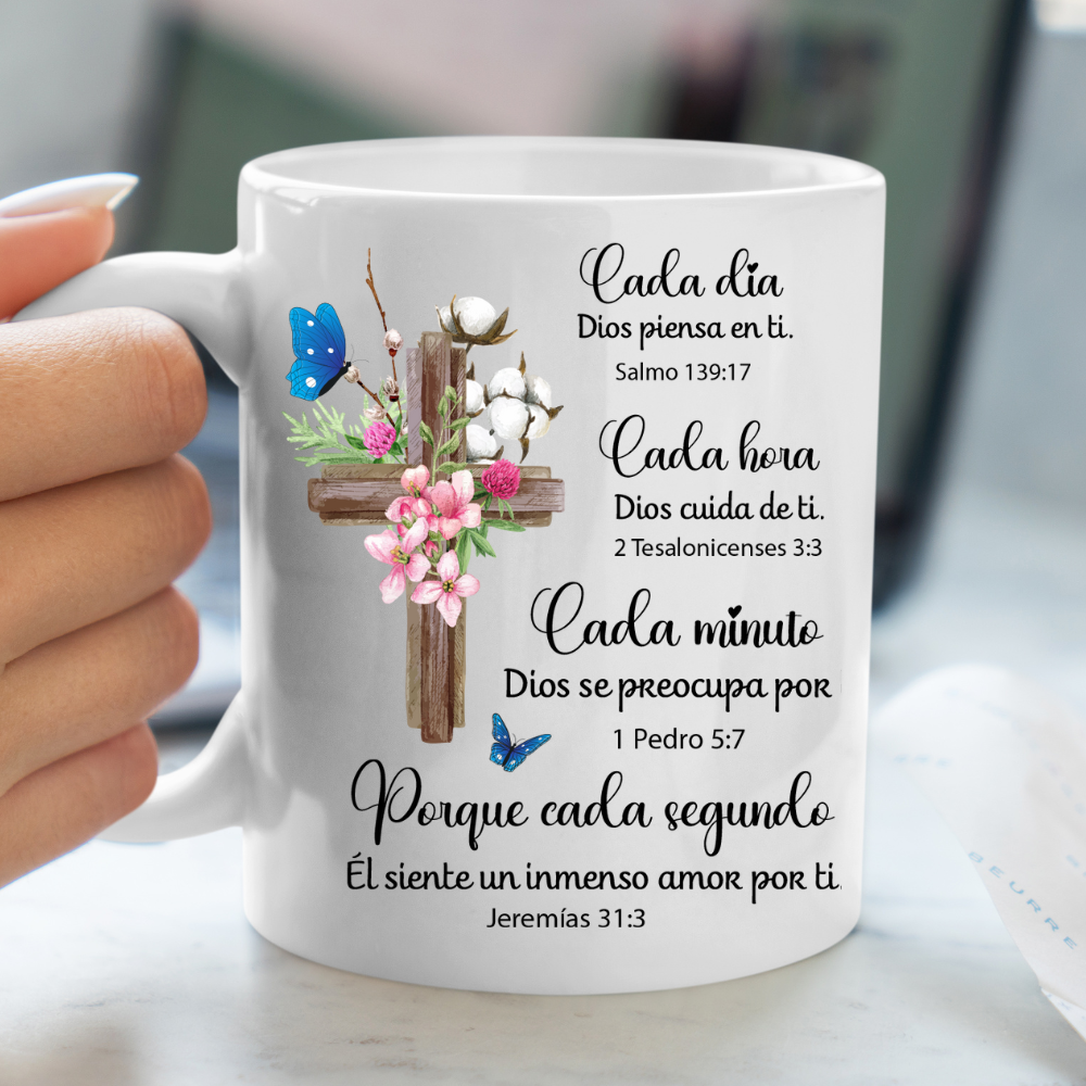 TAZA DIOS TE AMA - 11oz