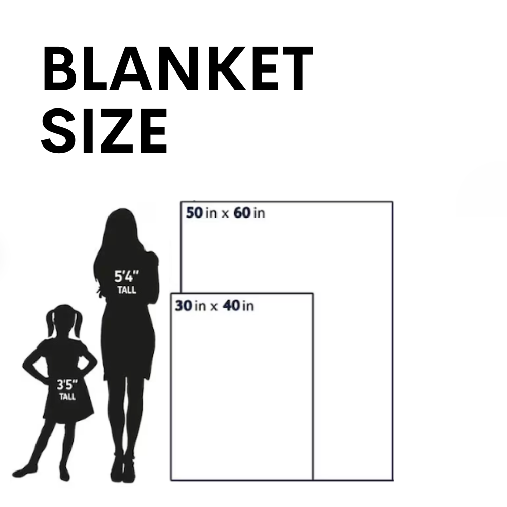 Para HIJA de MAMA - Blanket Personalizado - 50x60