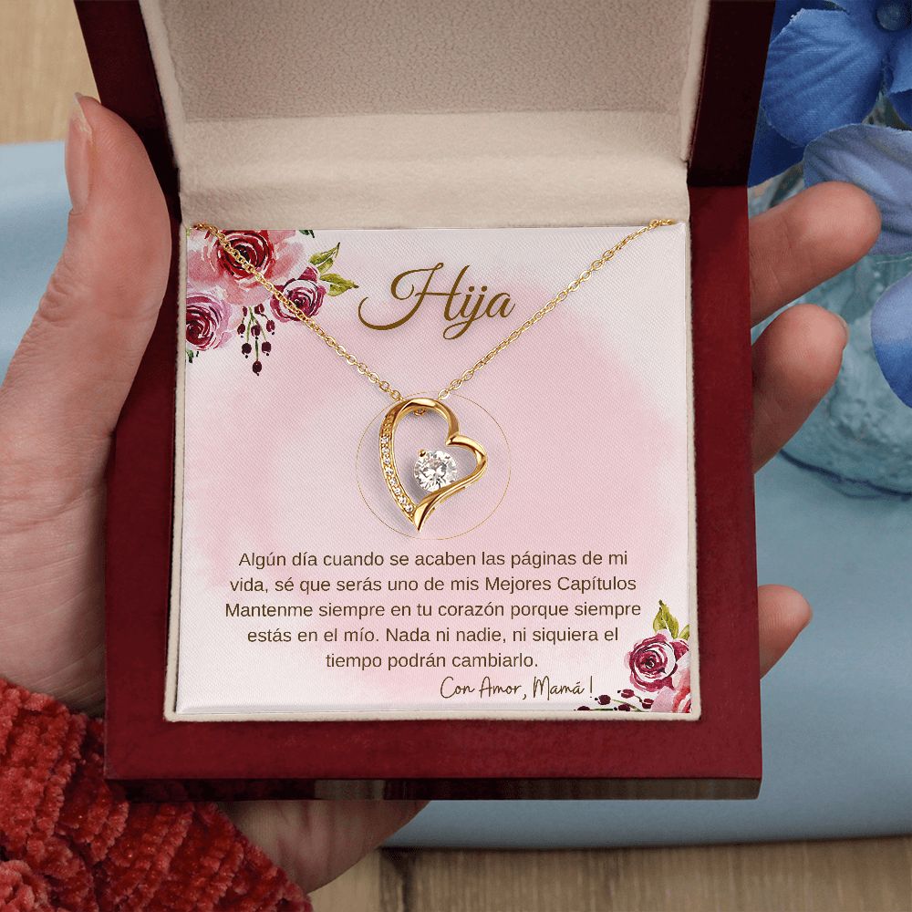 Hija - Collar de Amor Eterno PERSONALIZADO
