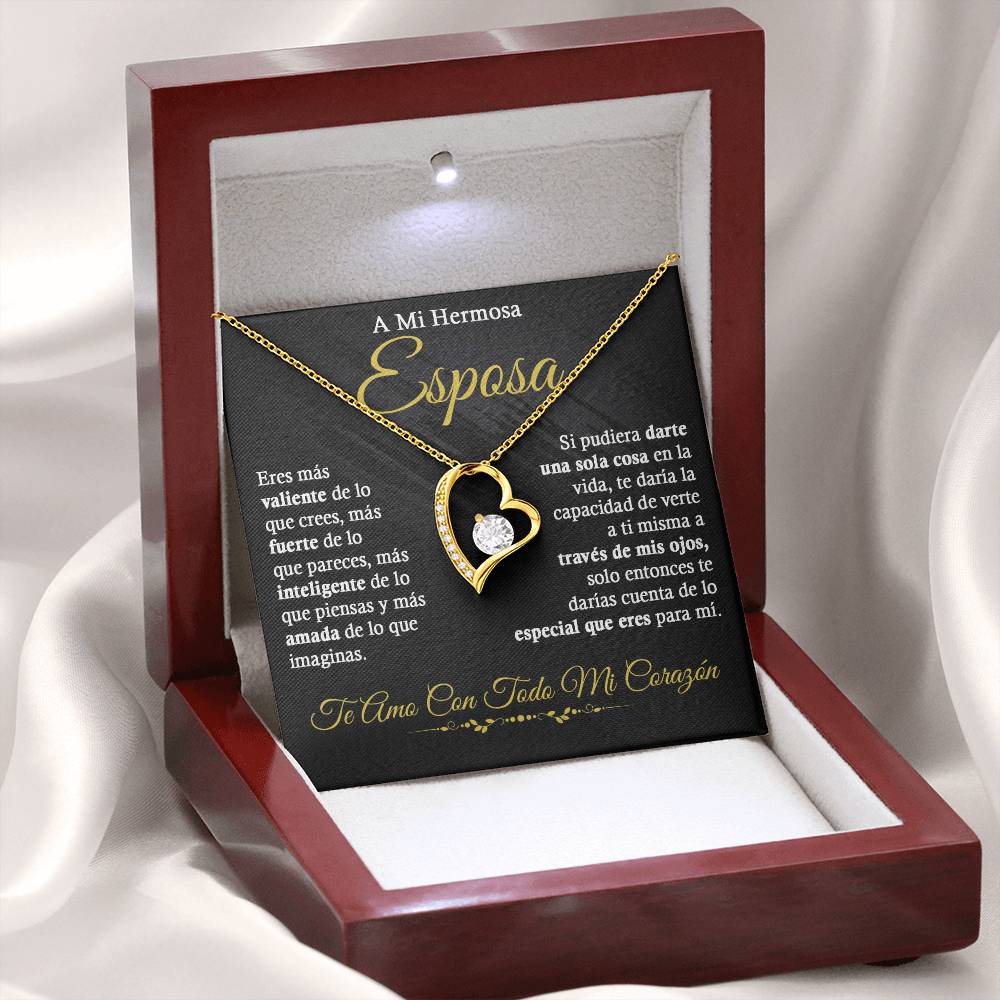 A Mi Hermosa Esposa - Forever Love Necklace