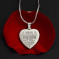 Collar de corazón para Hija - Personalizado - Tenerte es un regalo