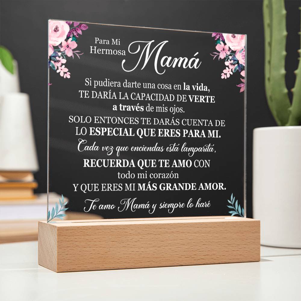 Lampara de Amor para Mamá - Mi Amor Mas Grande