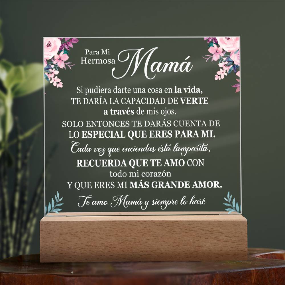 Lampara de Amor para Mamá - Mi Amor Mas Grande