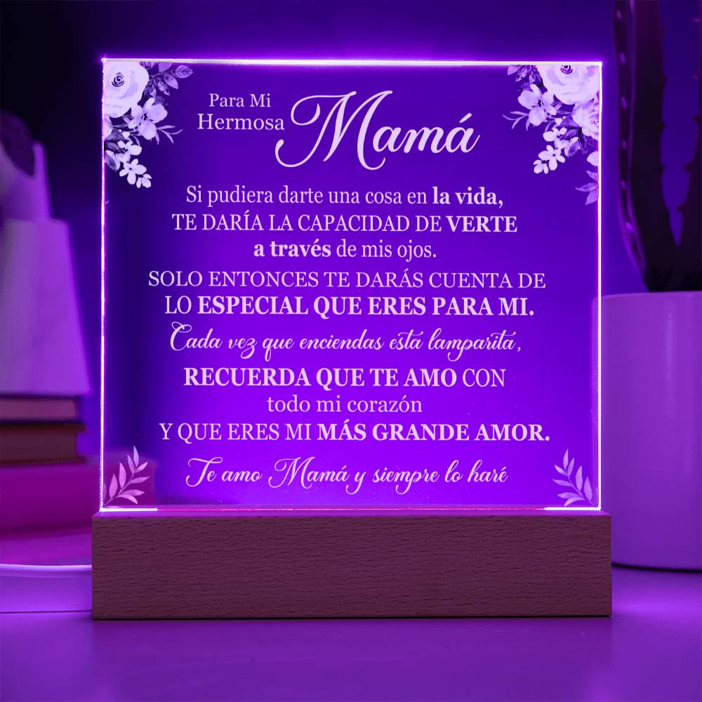 Lampara de Amor para Mamá - Mi Amor Mas Grande