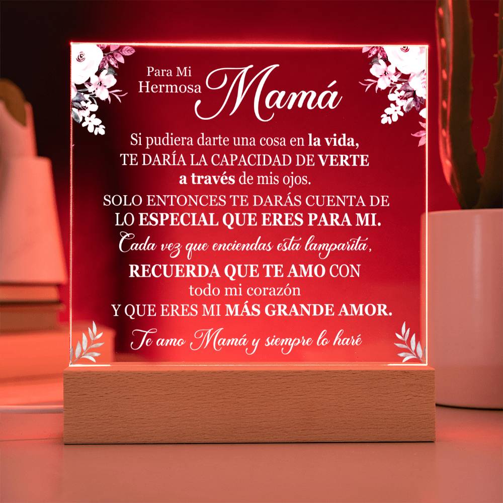 Lampara de Amor para Mamá - Mi Amor Mas Grande