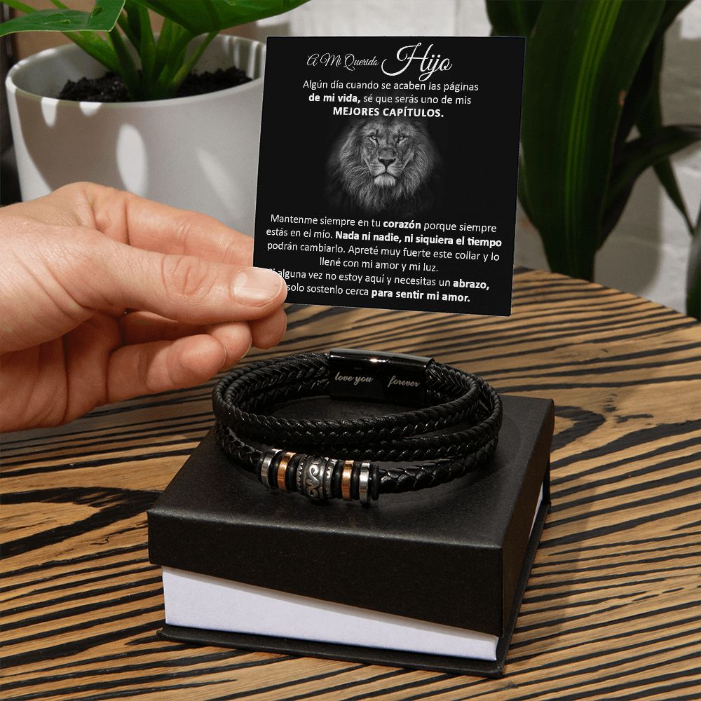 A Mi Hijo - Pulsera "Te Amo Siempre"