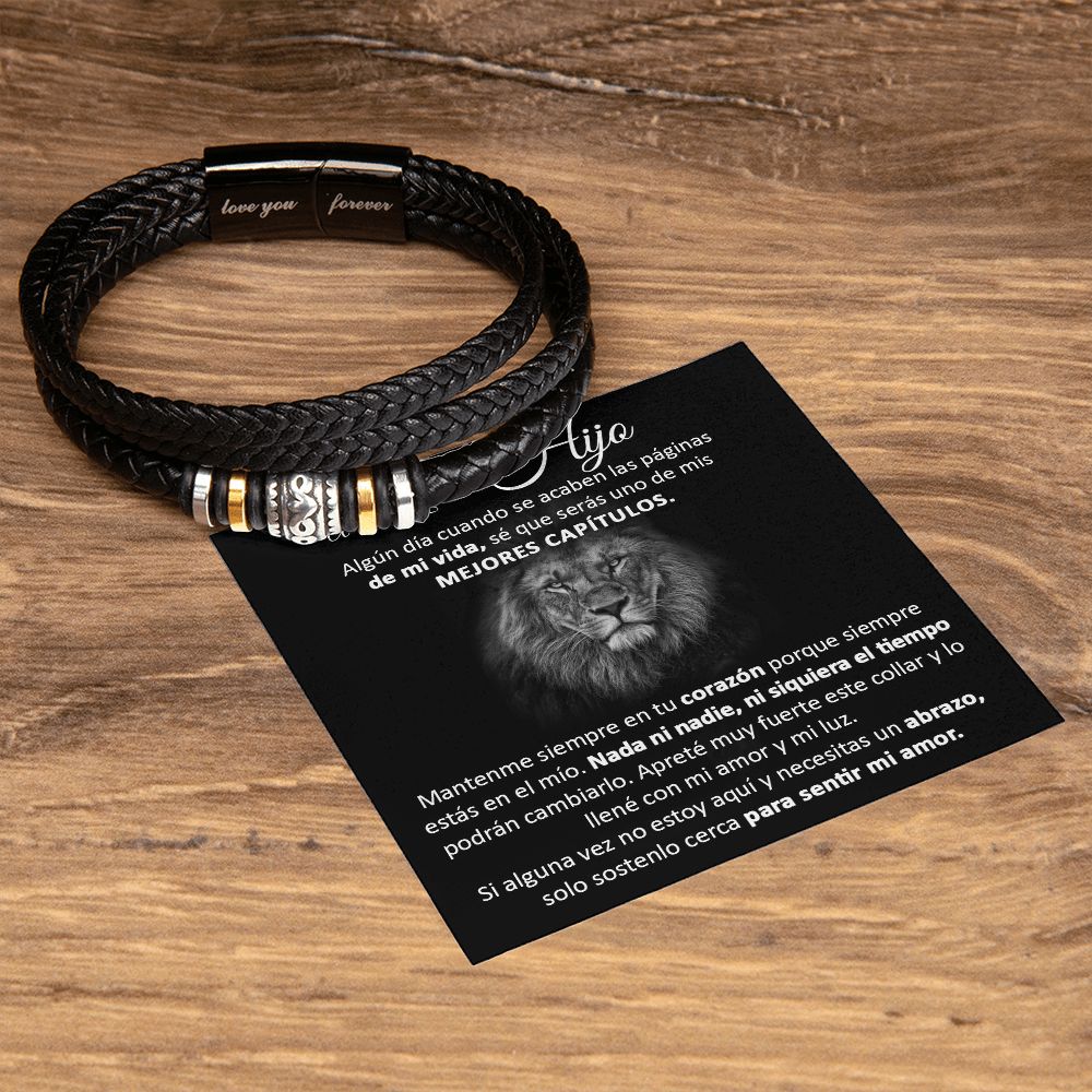 A Mi Hijo - Pulsera "Te Amo Siempre"