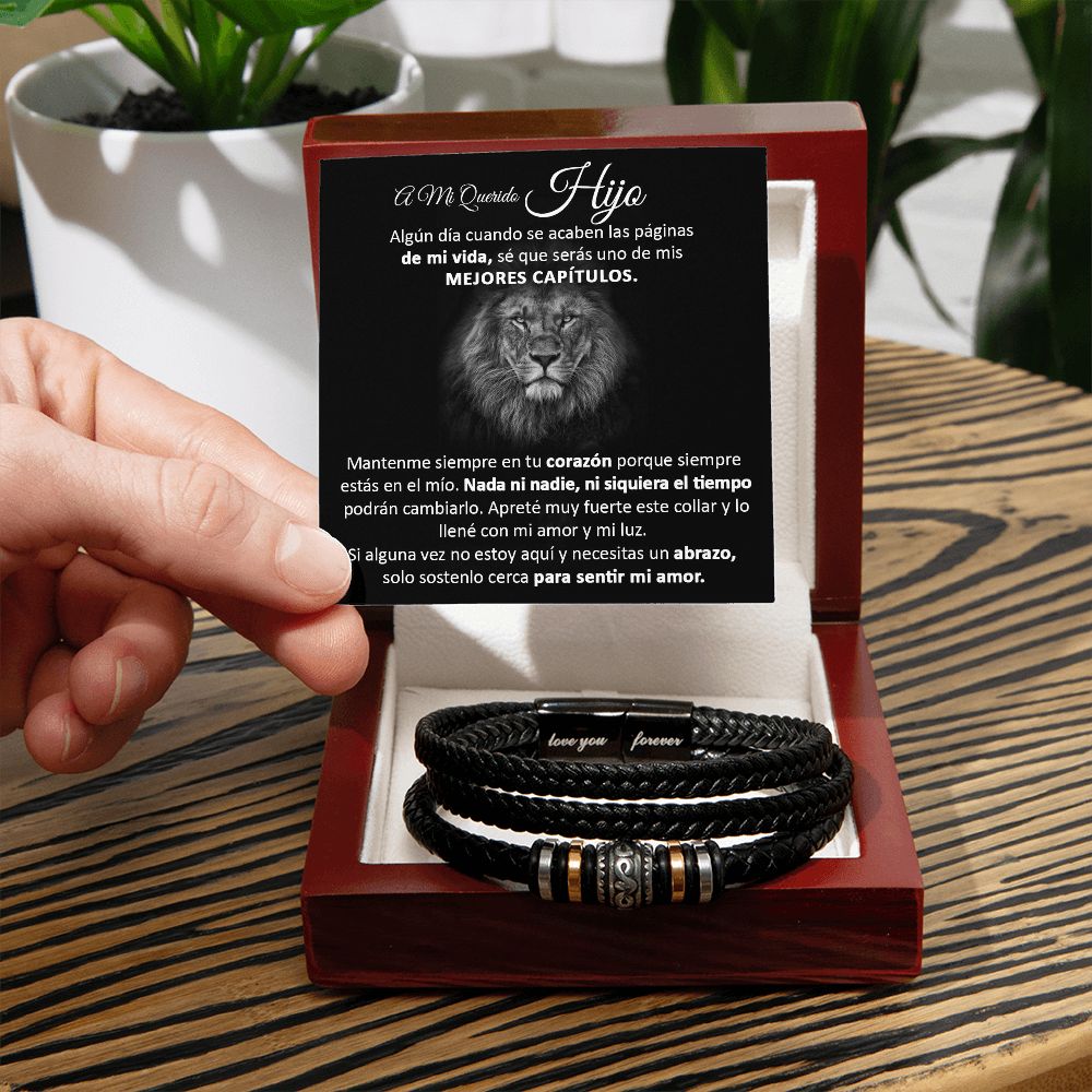 A Mi Hijo - Pulsera "Te Amo Siempre"