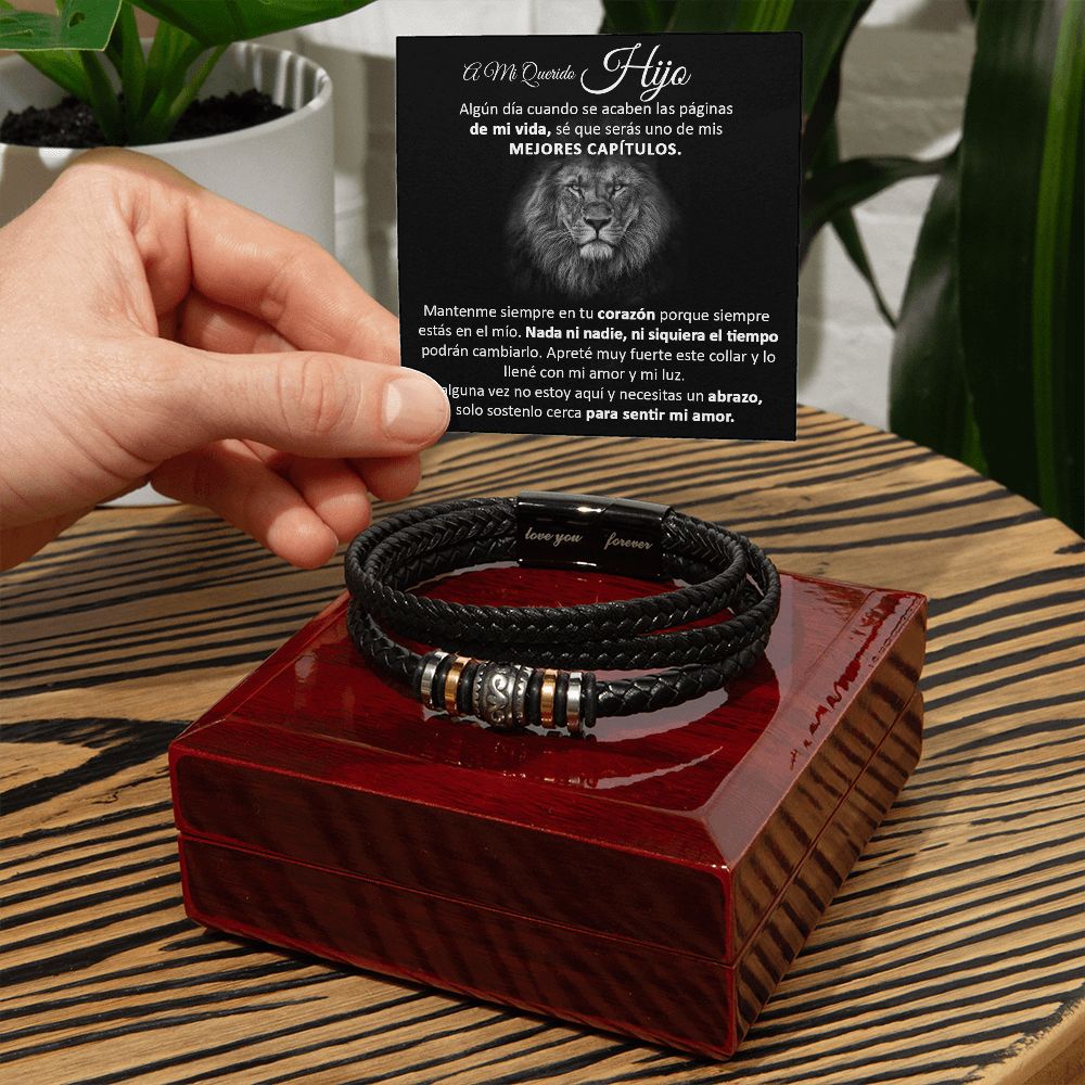 A Mi Hijo - Pulsera "Te Amo Siempre"