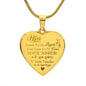 Collar de corazón para Hija - Tenerte es un regalo CC002