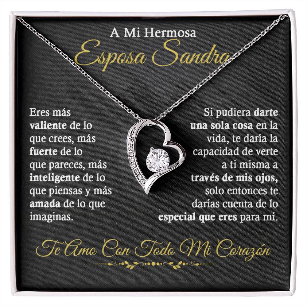 A Mi Hermosa Esposa - Collar De Amor Eterno -PERZ