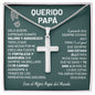 Querido Papá - Collar de Cruz - QP001