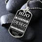Hijo - Eres Mi Mejor Regalo - Collar de placa (Estilo Militar)
