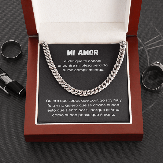 MI AMOR | Cuban Link Chain Necklace