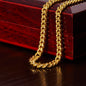 A Mi Querido Hijo - Cuban Link Chain Necklace