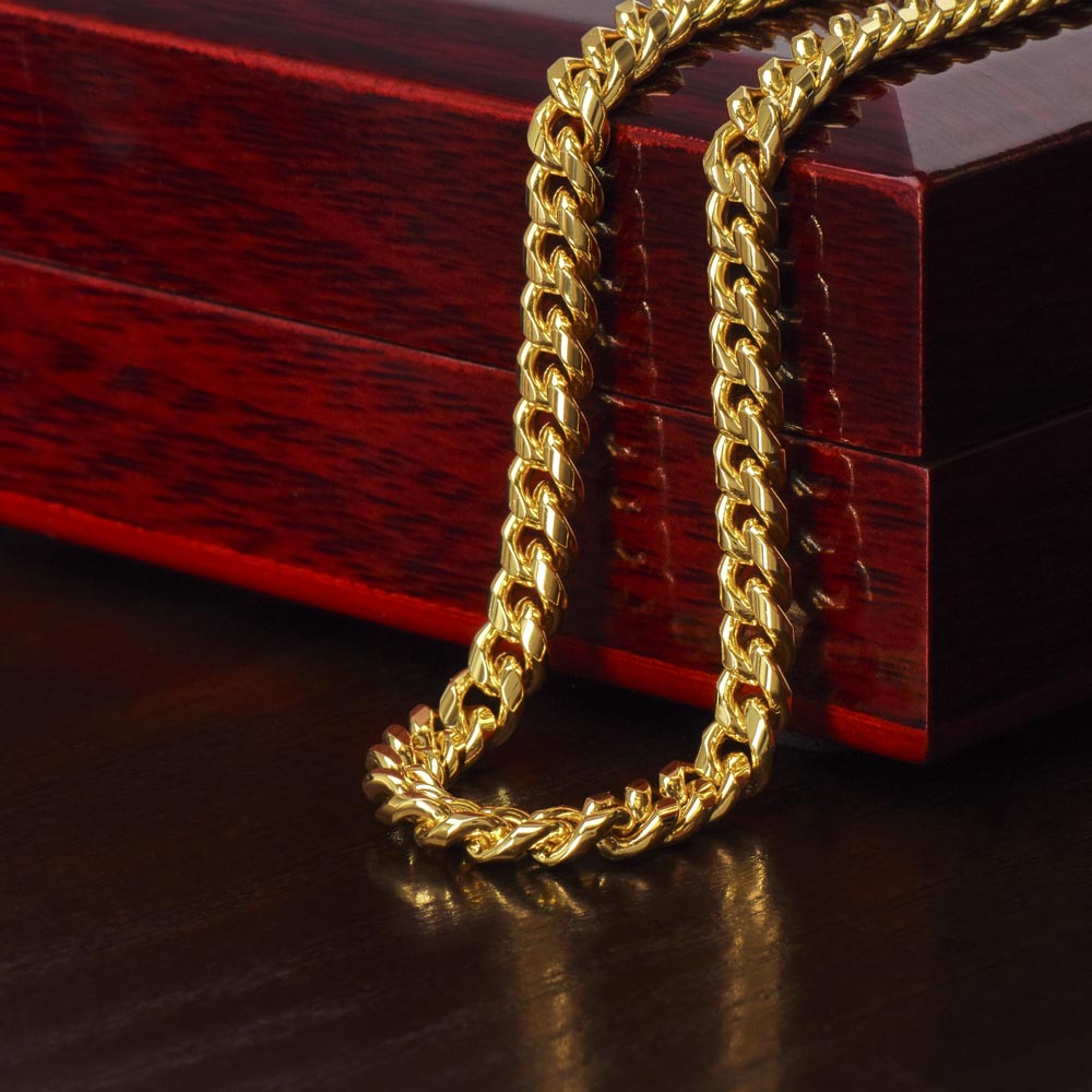 A Mi Esposo - Cuban Link Chain