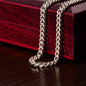 A Mi Querido Hijo - Cuban Link Chain Necklace