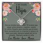 A Mi Amada Hija - Love Knot Necklace