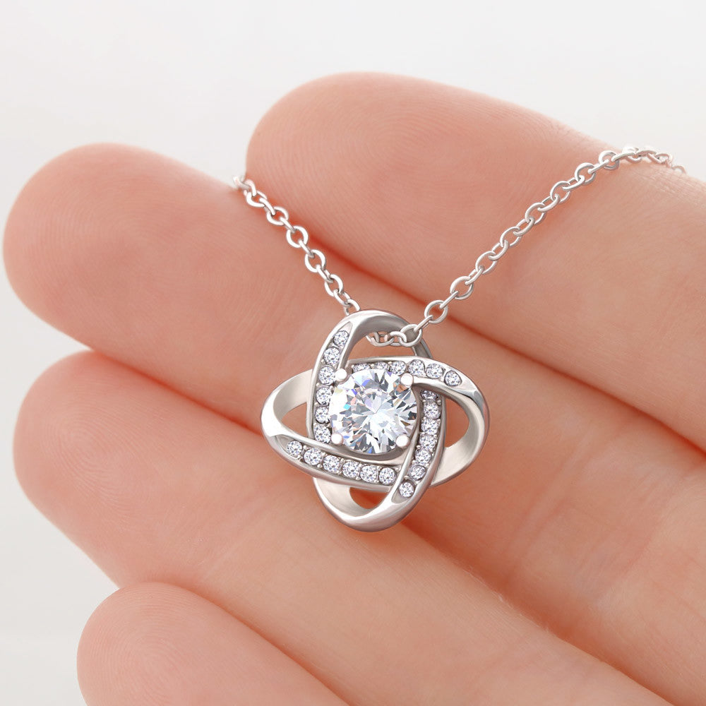 Para Mi Hija - Love Knot Necklace