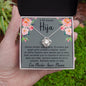 A Mi Amada Hija - Love Knot Necklace