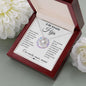 A Mi Amada Hija - Love Knot Necklace