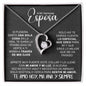 A Mi Hermosa Esposa - Collar Forever Love