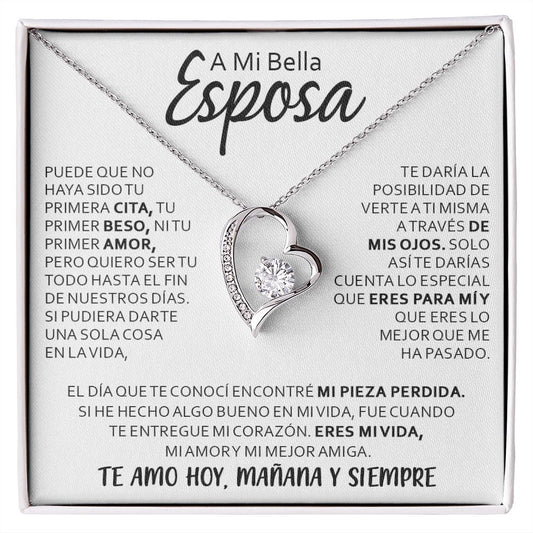 A Mi Bella Esposa - Collar Forever Love