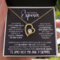 A Mi Hermosa Esposa - Collar Forever Love