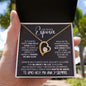 A Mi Hermosa Esposa - Collar Forever Love