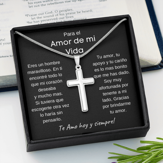Para El Amor De Mi Vida | Cross Necklace