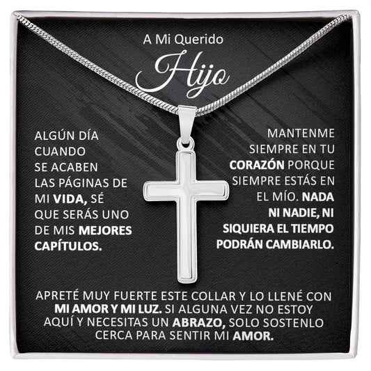 A Mi Querido Hijo - Cross Necklace