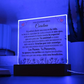 Lampara para Amiga - Gracias por tu Cariño - Regalo PERSONALIZADO para Amiga
