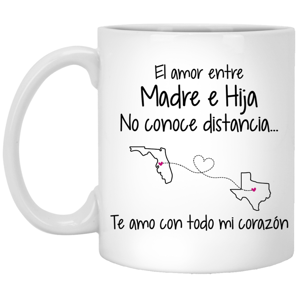 Regalo para Hija - Taza de Recuerdo de Amor