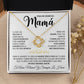 Regalo Para Mamá "Gracias Por Tus Sabios Consejos" Collar De Amor Infinito