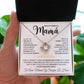 Regalo Para Mamá "Gracias Por Tus Sabios Consejos" Collar De Amor Infinito