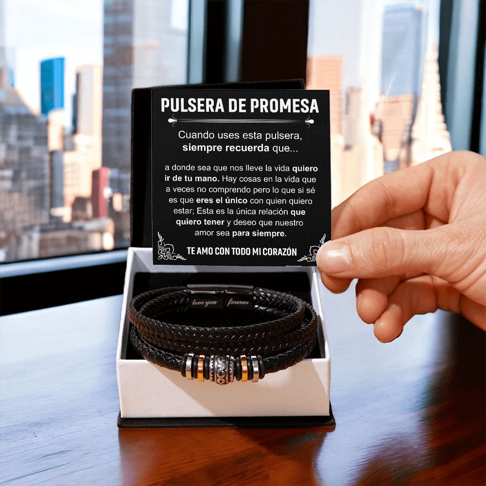 Pulsera de Promesa - Para Esposo/Novio/Prometido/Pareja - PP001 –  regalosdiamor