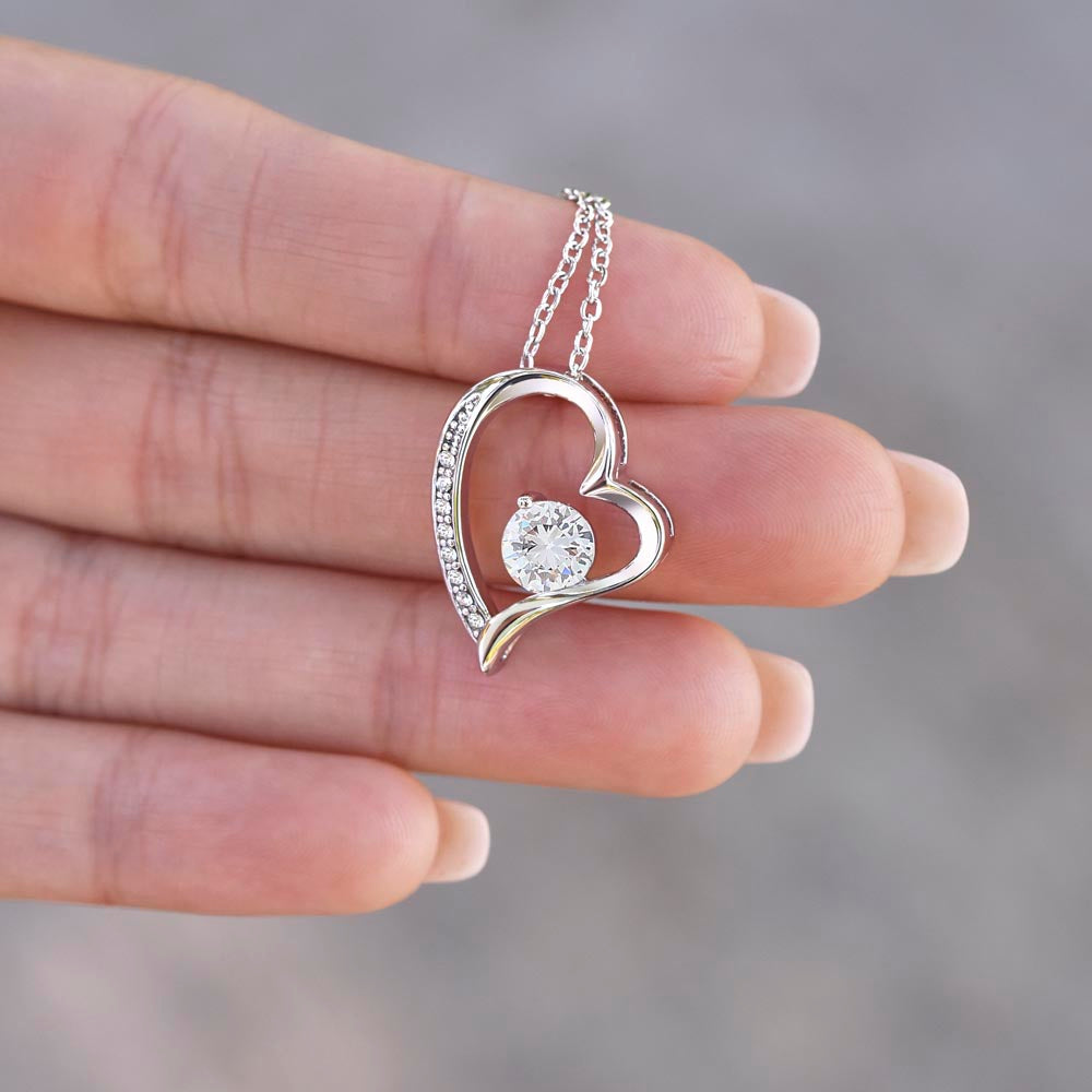 Regalo Para Mamá  "Te Amo Mamá, Nunca Lo Olvides" - Collar De Amor Eterno