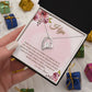 Hija - Collar de Amor Eterno PERSONALIZADO