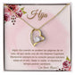 Hija - Collar de Amor Eterno PERSONALIZADO