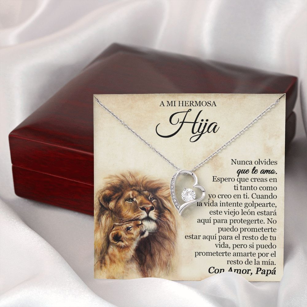 A Mi Hermosa Hija - Collar De Amor Eterno