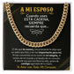 A Mi Esposo - Cuban Link Chain
