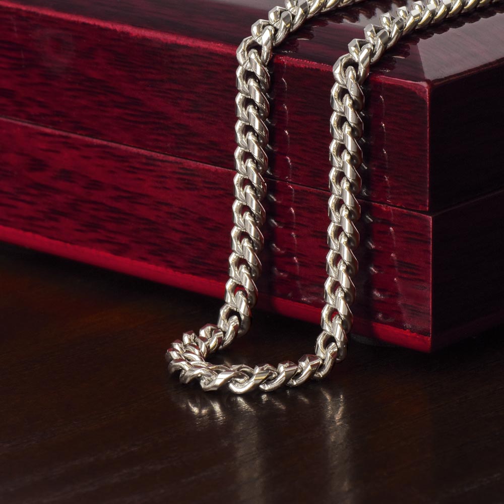 A Mi Esposo - Cuban Link Chain