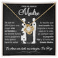 Para Mi Amada Madre - Collar De Enlace De Amor Eterno