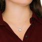 Para Mi Hermosa Mamá - Collar de Enlace de Amor Eterno - Te Amo